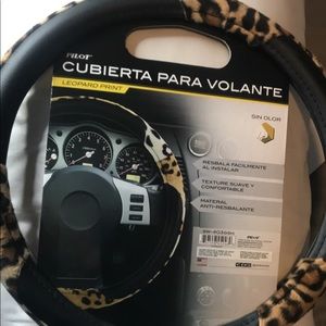 Leopard Print Steering wheel cover